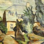 851 6140 OIL PAINTING